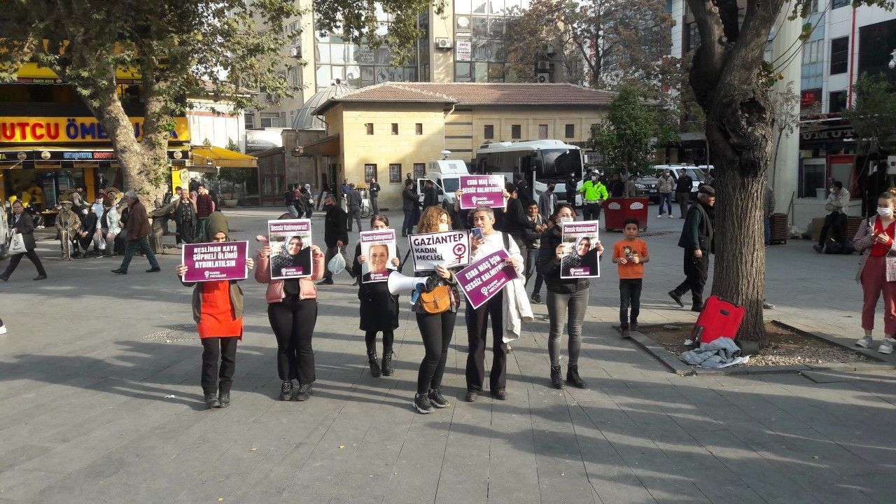 Antep'te kadın cinayetlerine tepki: Yetkililer failleri koruyor