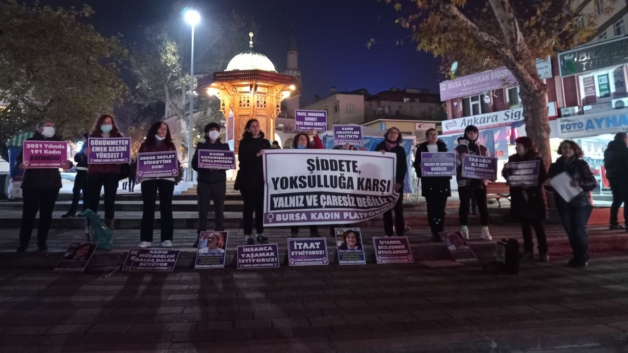 Bursalı kadınlar: Kriz derinleşiyor şiddet artıyor
