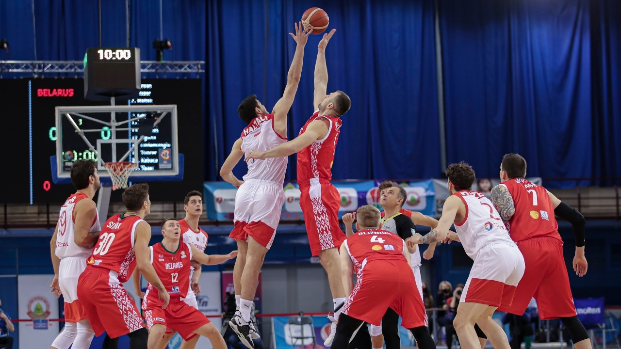 A Milli Erkek Basketbol Takımı, ilk maçında Belarus'a yenildi