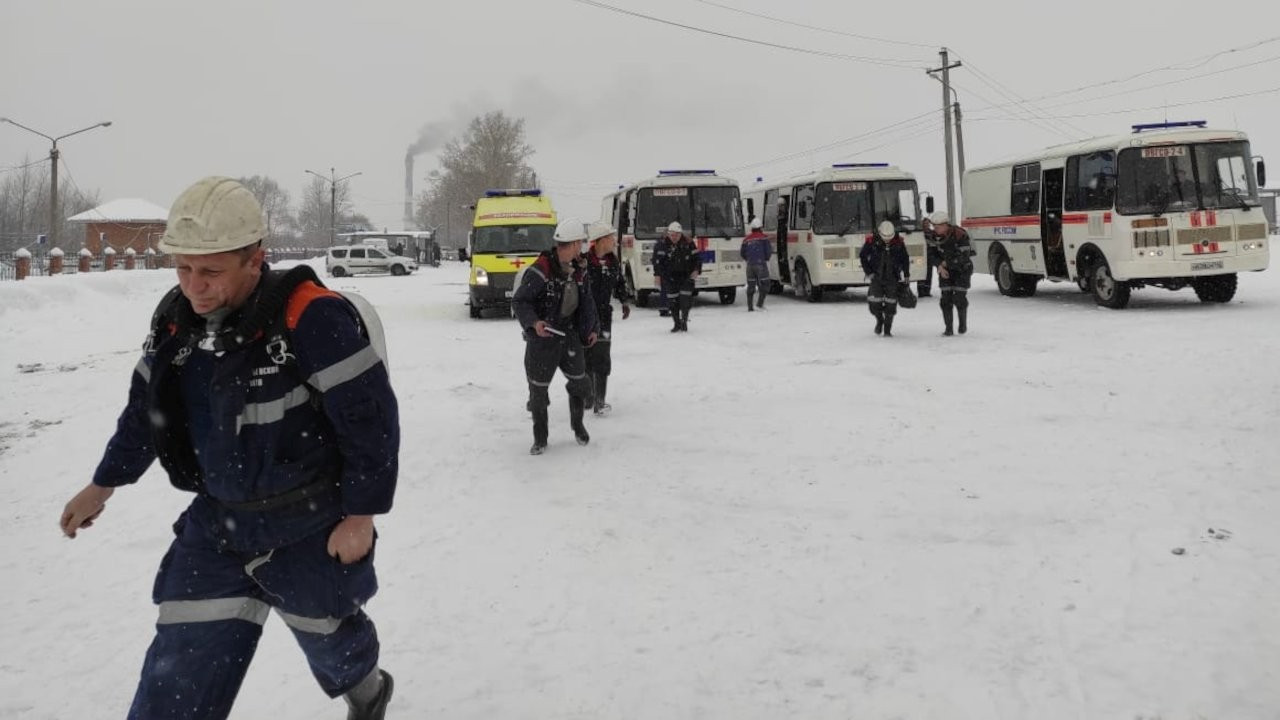 Sibirya'daki maden yangınında ölü sayısı 52'ye yükseldi