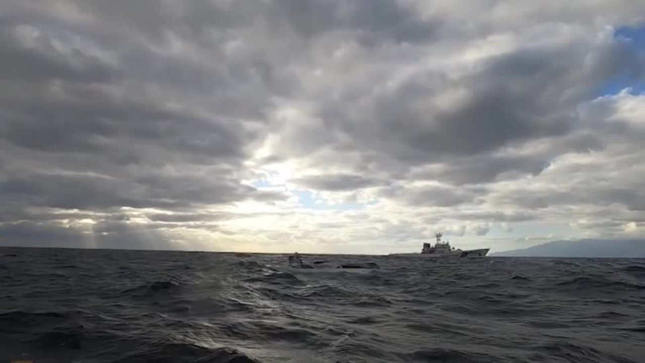Japonya'da batan geminin son mürettebatı 22 saat sonra kurtarıldı