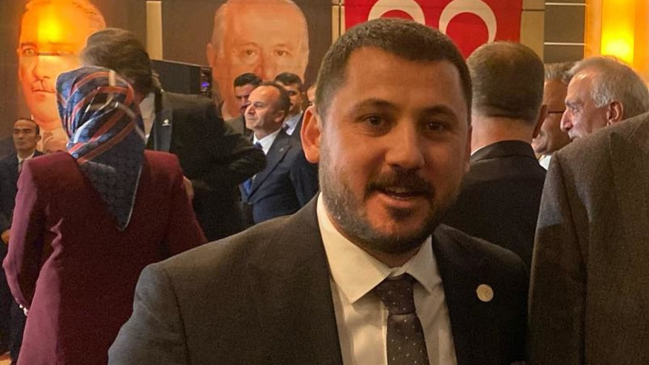 MHP'li başkan, basın toplantısına katılan Sözcü muhabirini tehdit etti