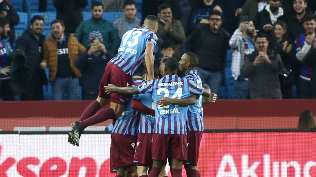 Trabzonspor'un Galatasaray maçı kadrosu belli oldu