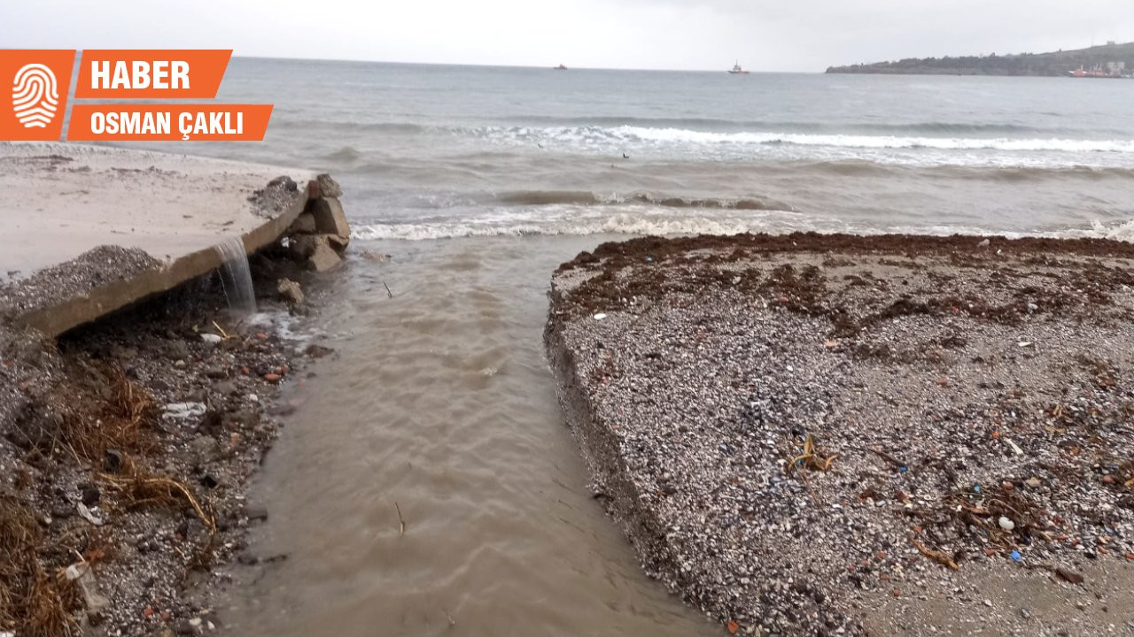 Kamara Deresi’ndeki kirlilik Marmara Denizi’ne karışıyor