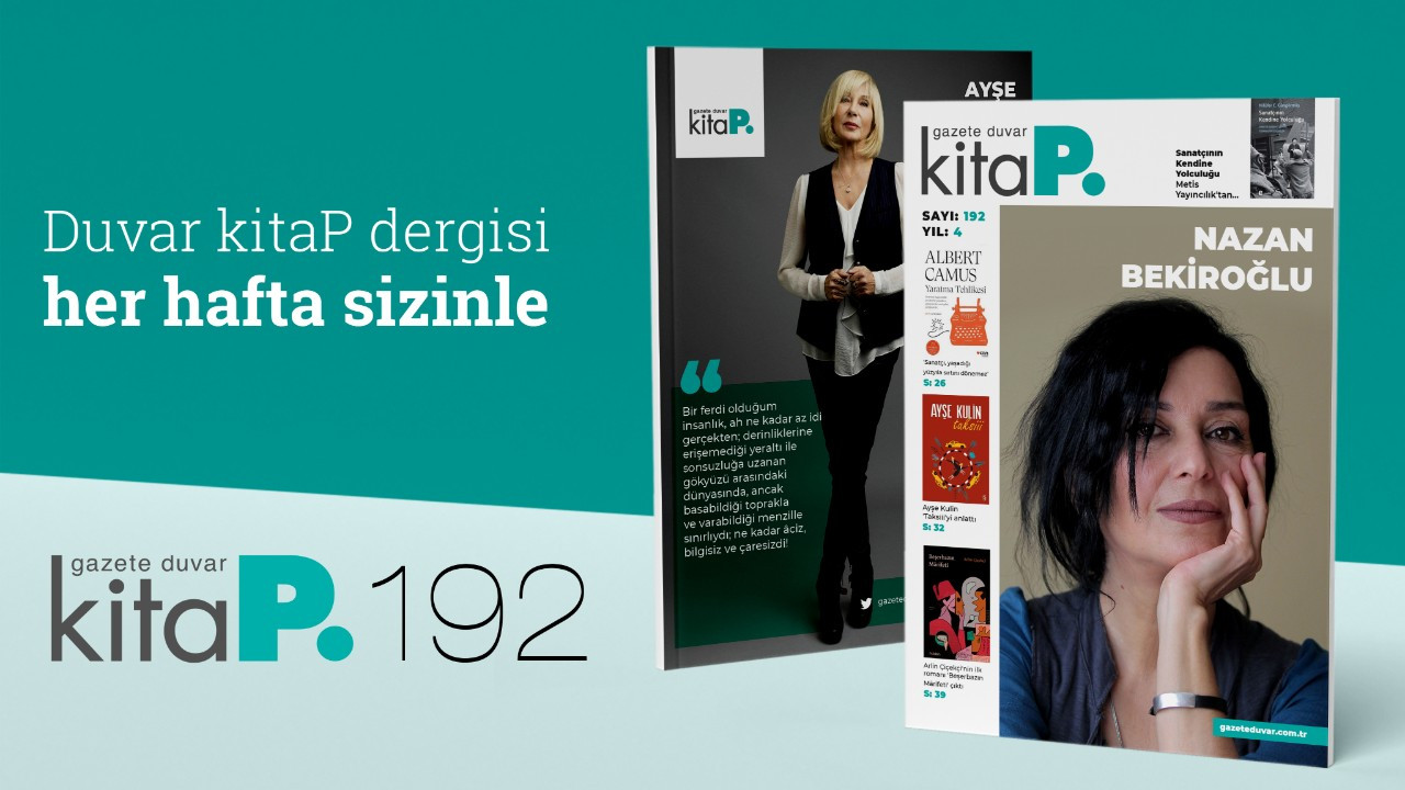 Duvar Kitap 192... Nazan Bekiroğlu'ndan yeni roman: Kehribar Geçidi