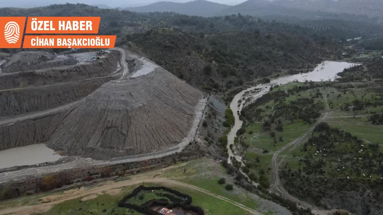 Ayvalık'ta çevre felaketi: Maden atıkları Madra Barajı'na karıştı