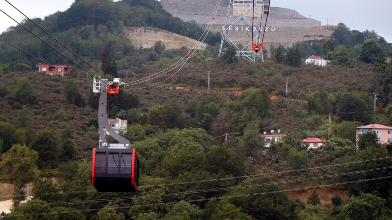 3 yıl önce açılan 100 milyon liralık teleferik atıl durumda