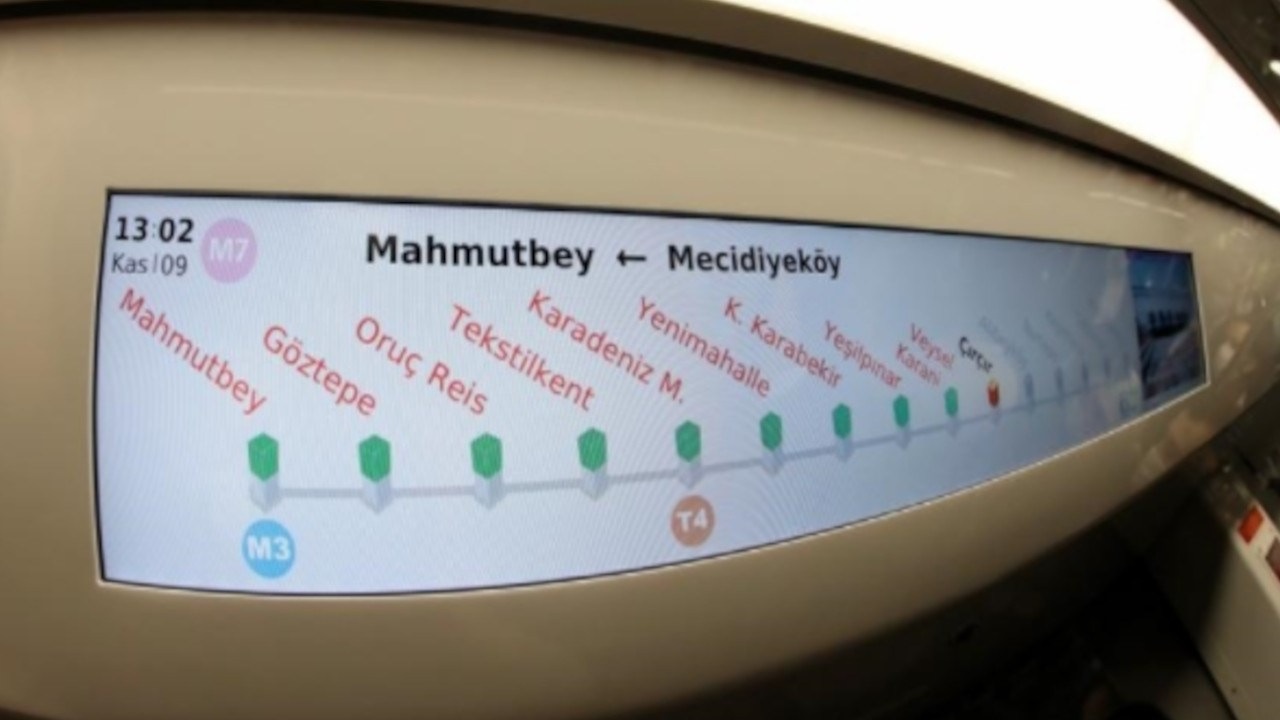 Mecidiyeköy-Mahmutbey metrosunda hata düzeltildi