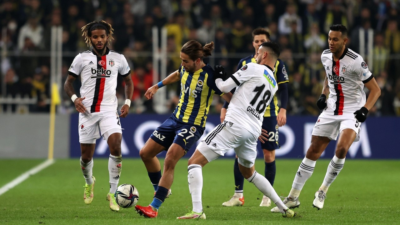 Fenerbahçe ile Beşiktaş yenişemedi: 2-2