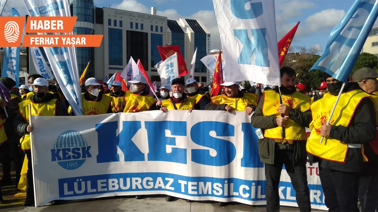 KESK'ten İstanbul'da miting: 'Halktan yana bütçe istiyoruz'