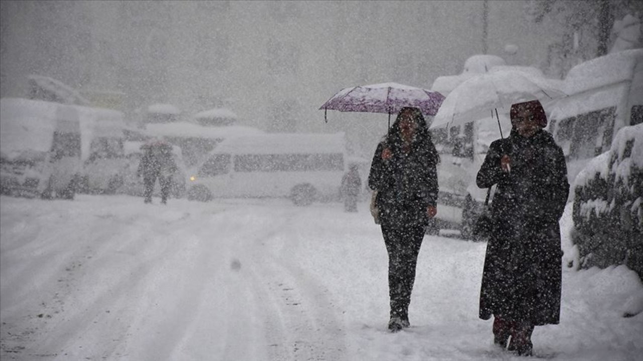 Meteoroloji'den yoğun kar ve sağanak uyarısı