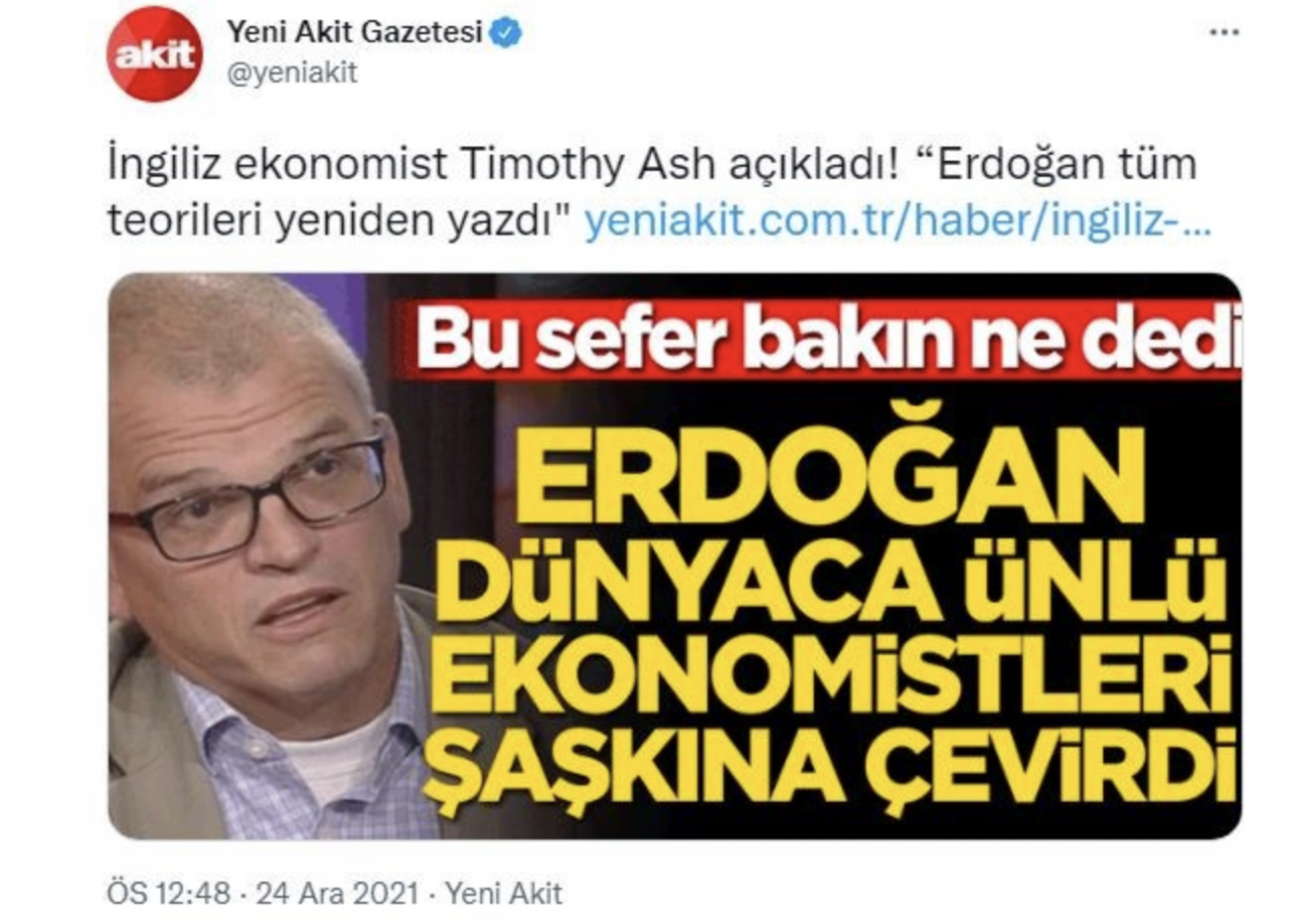 Ekonomist Timothy Ash, Erdoğan'ı yerdiğini anlamayan Akit ve Yeni Şafak'la dalga geçti: Ah canım - Sayfa 4