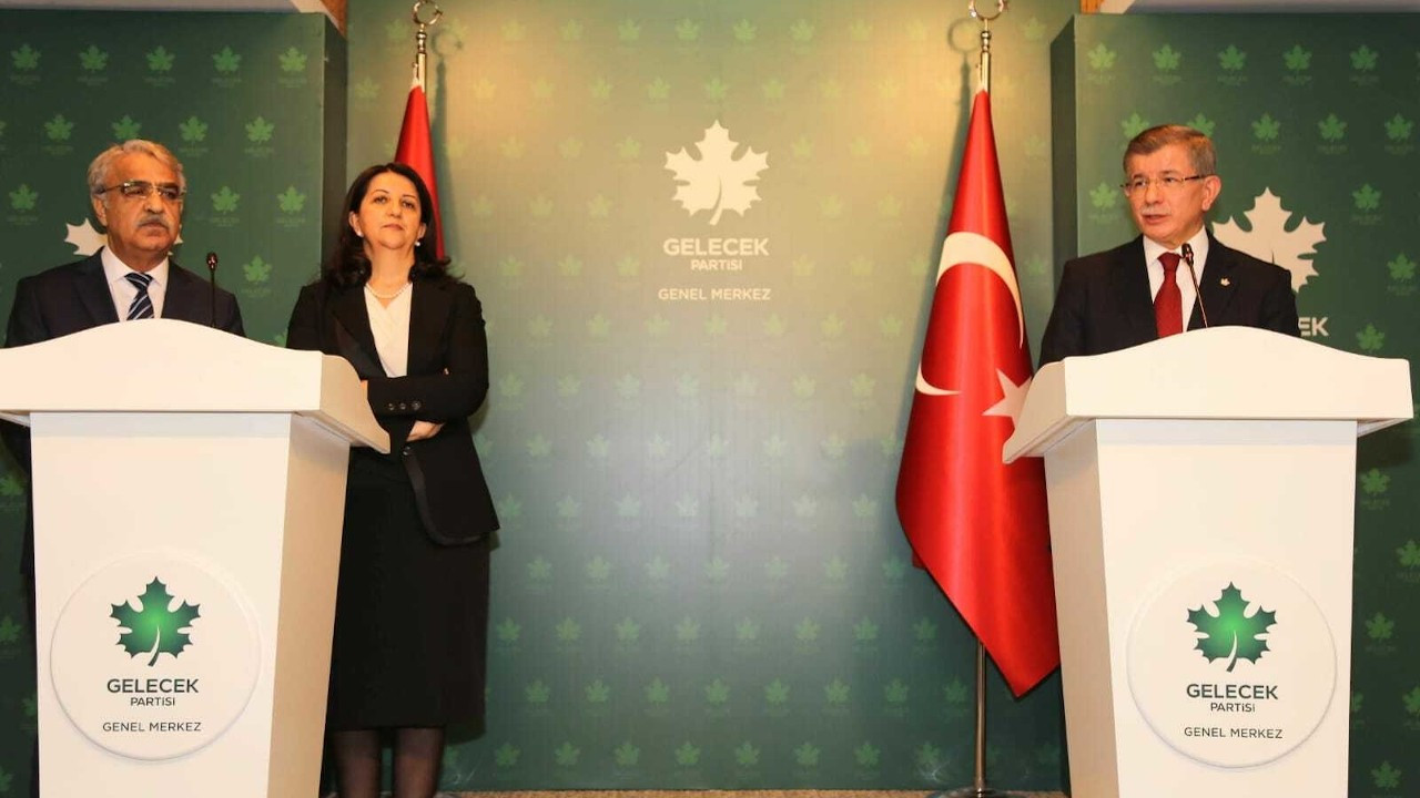 Buldan ve Sancar'dan Davutoğlu'na ziyaret: Acil seçim diyoruz