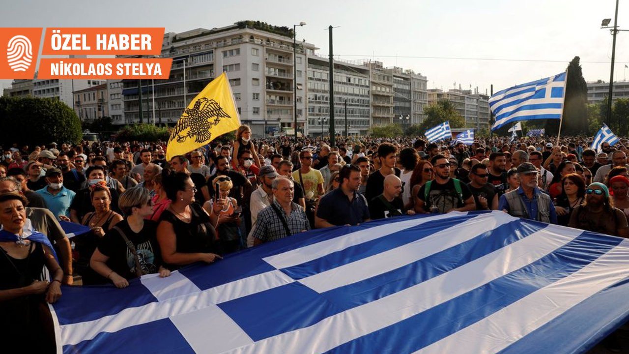 Yunanistan’da aşı karşıtlarından 'silahlı başkaldırı' çağrısı