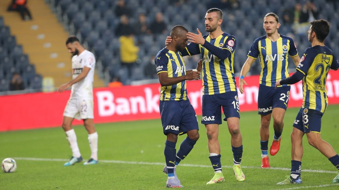 Fenerbahçe'de turu uzatmalarda geçti