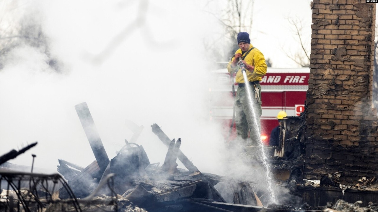 ABD'de bine yakın evi kül eden yangının nedeni araştırılıyor