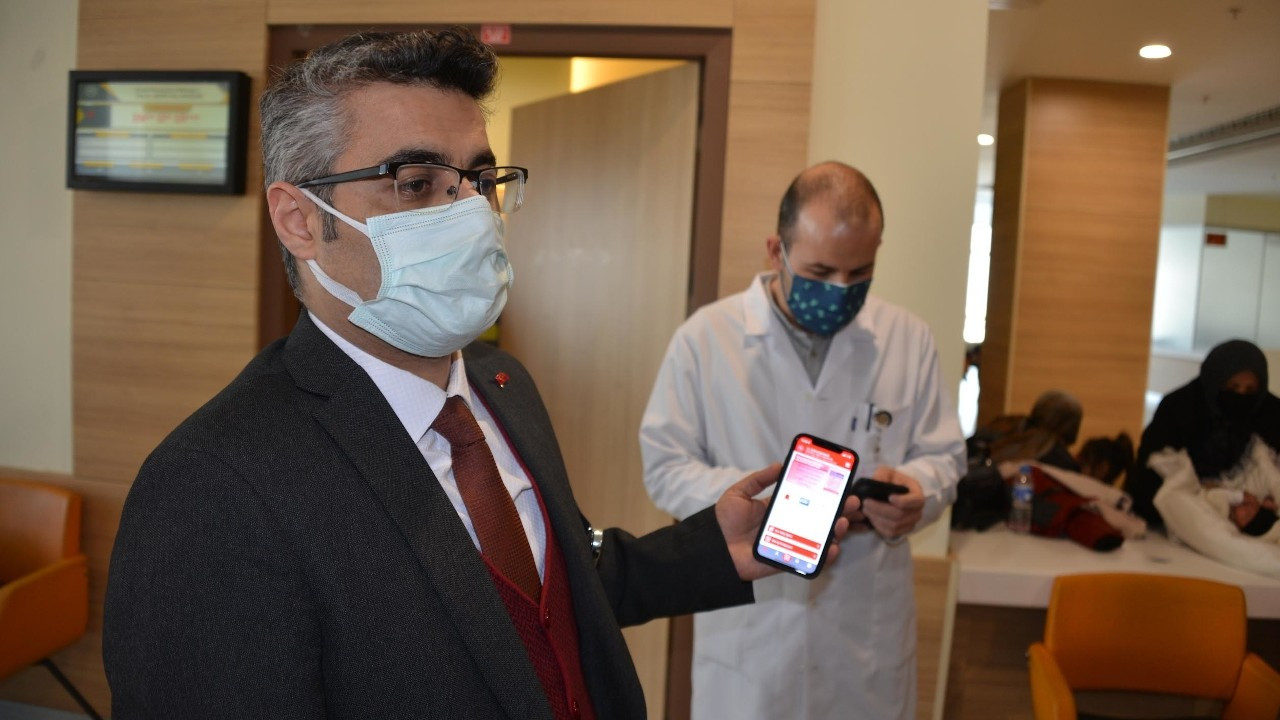 Erzurum'daki hastanede poliklinikler navigasyonla bulunacak