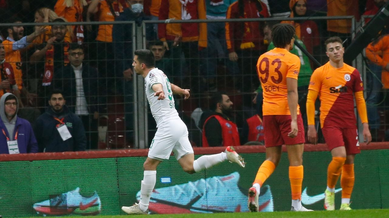 Giresunspor, Galatasaray'ı mağlup etti