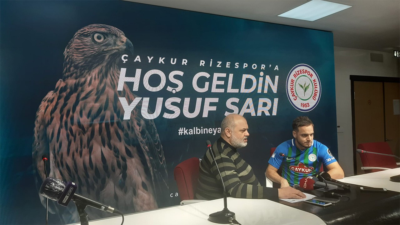 Rizespor Trabzonspor'dan Yusuf Sarı'yı renklerine bağladı