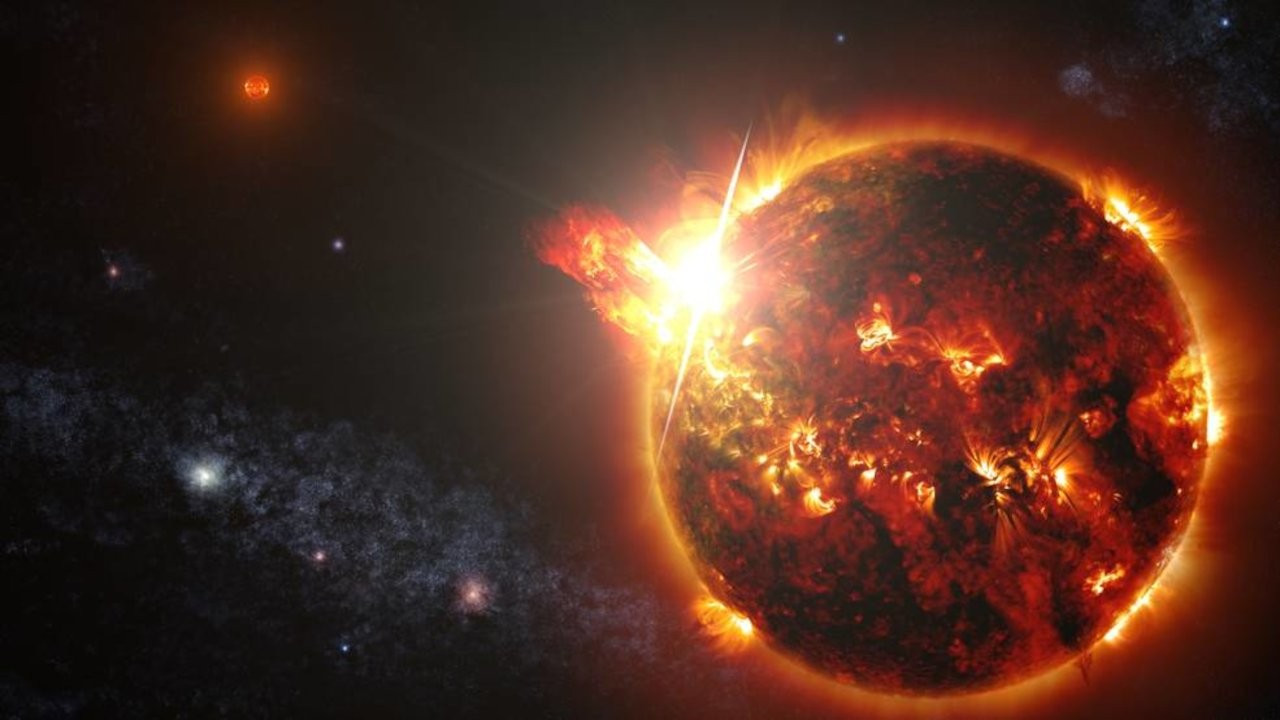 Kırmızı cüce yıldızın yaşanabilir bölgesinde bir ötegezegen keşfedildi