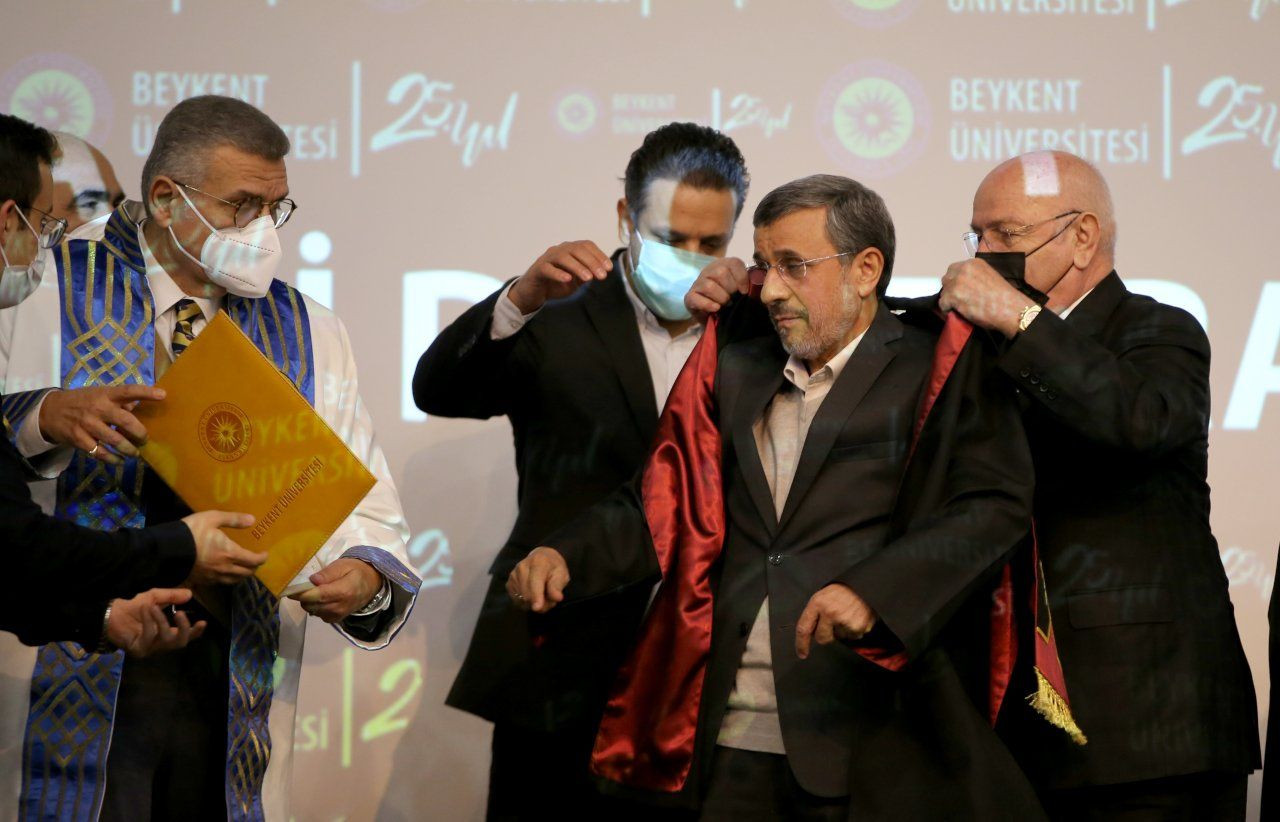 Beykent Üniversitesi, eski İran Cumhurbaşkanı Ahmedinejad'a fahri doktora verdi - Sayfa 3
