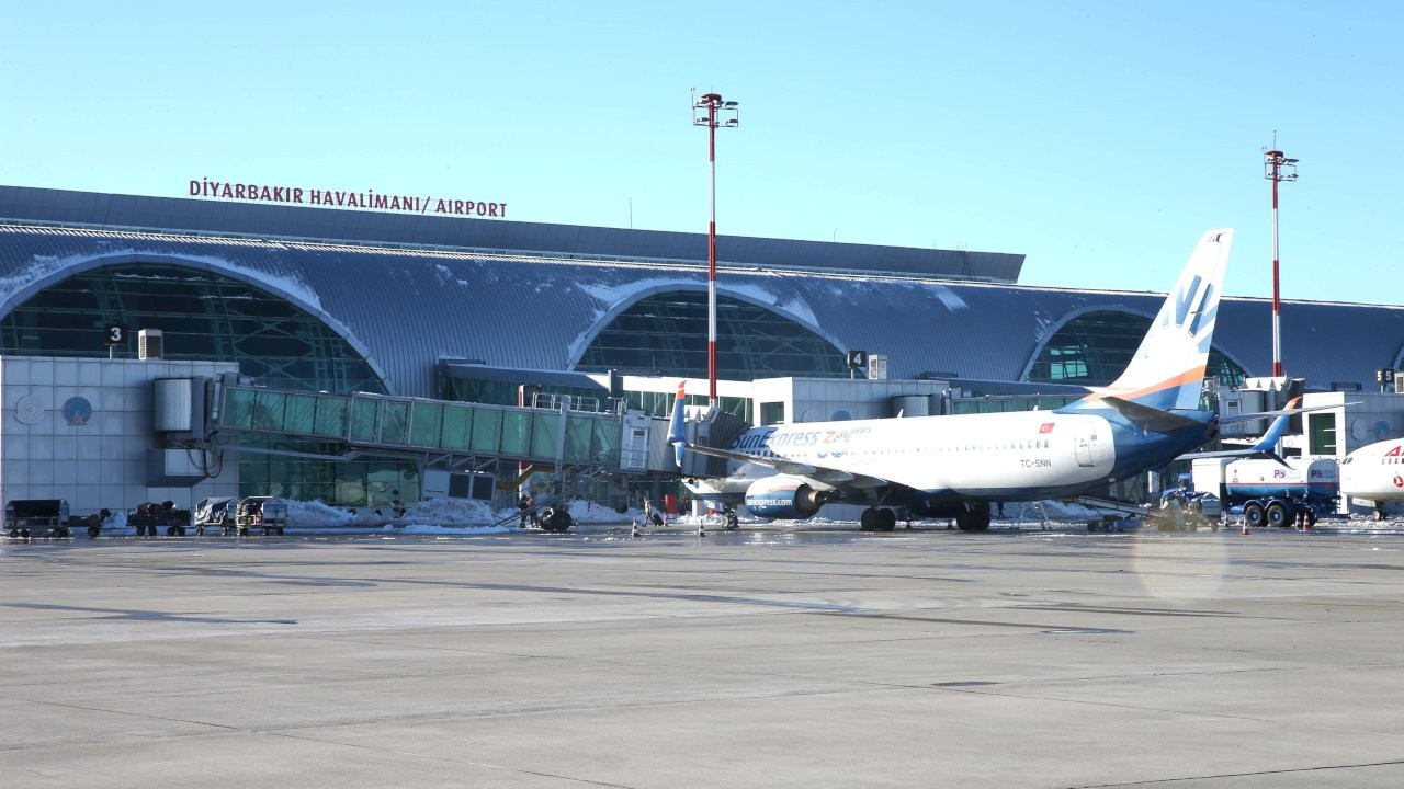 Diyarbakır Havalimanı'nda seferlere yeniden başlandı