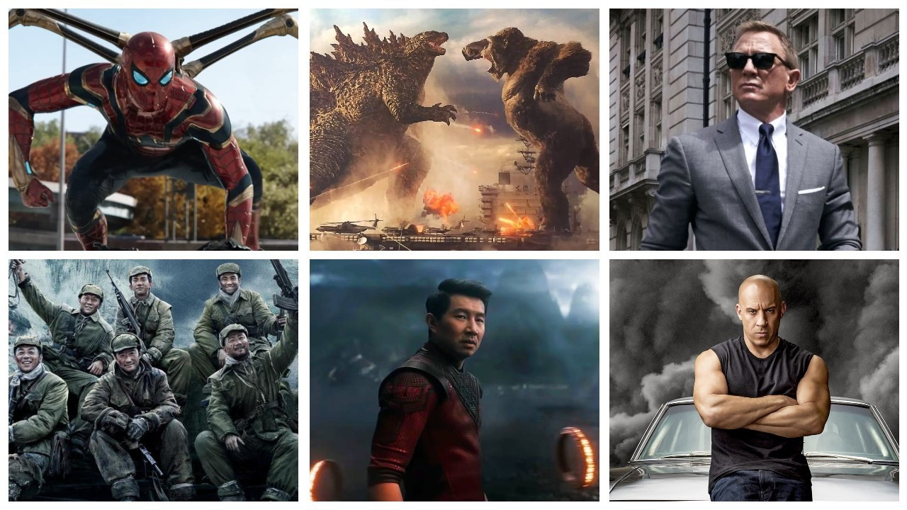 2021'in dünya genelinde en çok hasılat elde eden 10 filmi