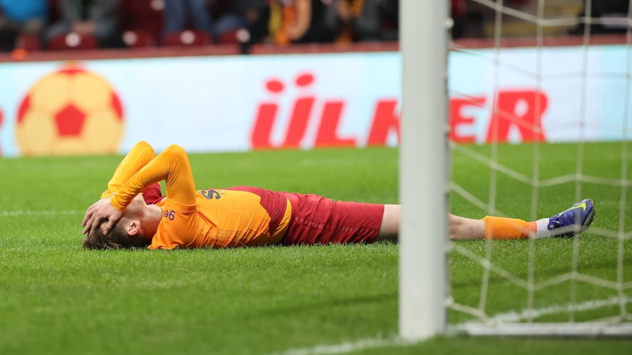 Galatasaray üstünlüğü koruyamadı