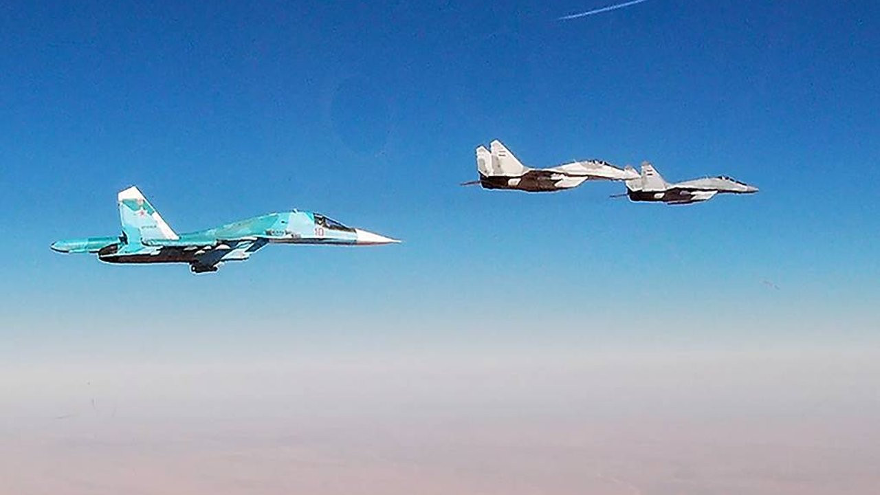 Rusya ve Suriye'den ilk kez ortak hava devriyesi