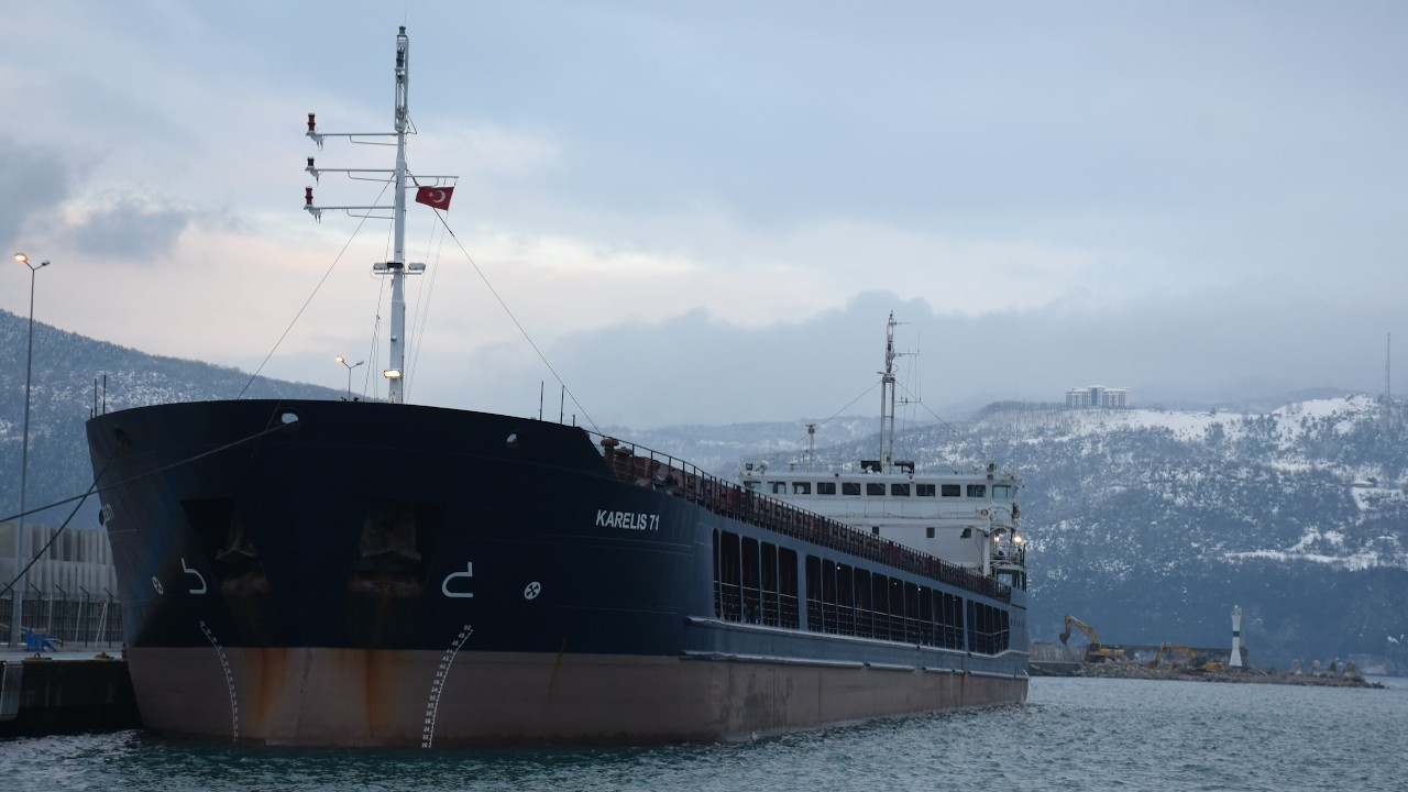 Bartın'da denize düşen Rus gemici kayboldu
