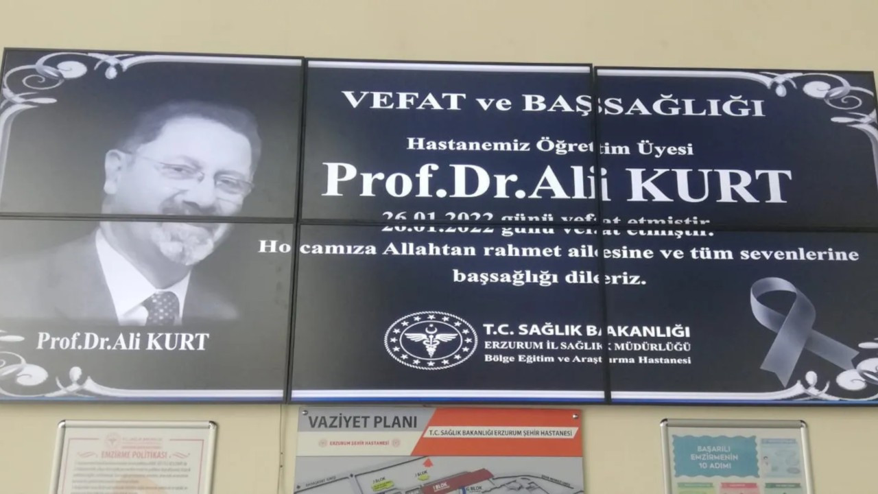 Prof. Dr. Ali Kurt vefat etti