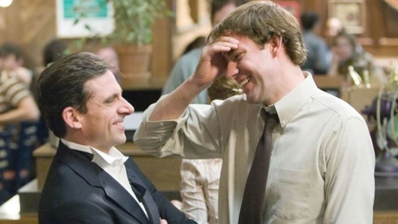 The Office oyuncuları John Krasinski ve Steve Carell bir araya geliyor