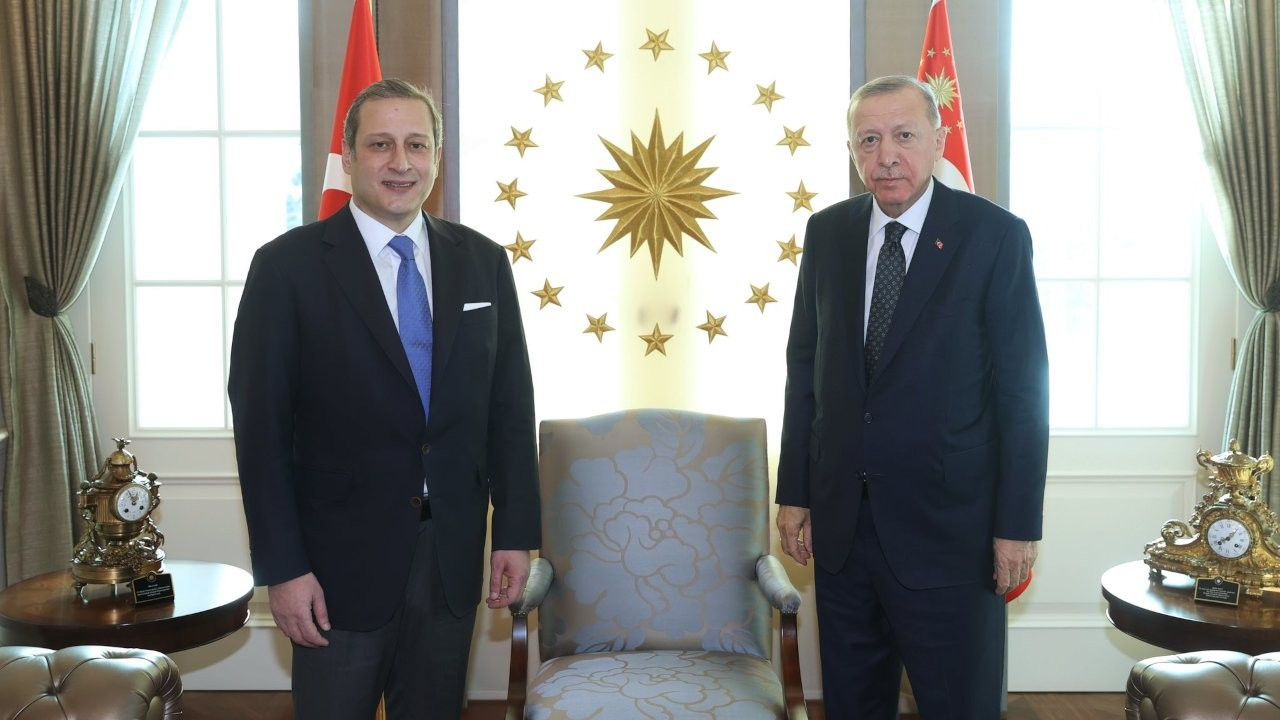 Cumhurbaşkanı Erdoğan, Burak Elmas'la görüştü
