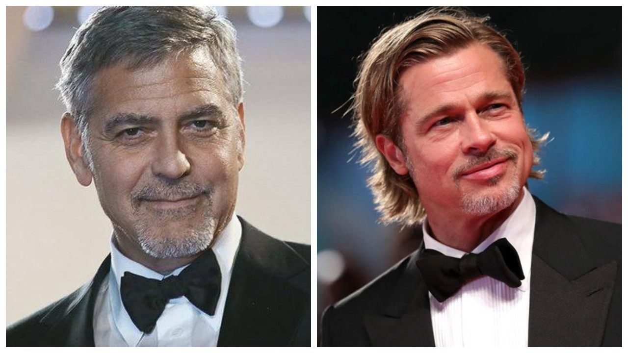Brad Pitt ve George Clooney yeni filmleri için düşük ücreti 'bir şartla' kabul etti