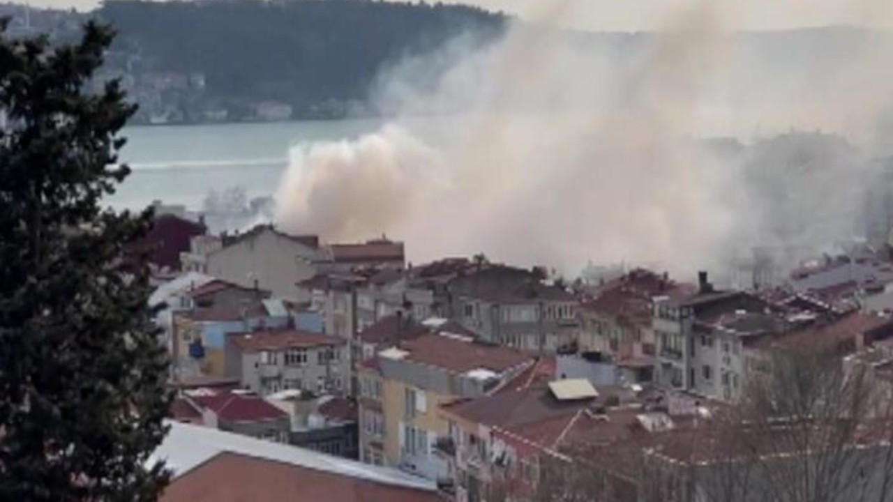 Ortaköy'de yangın: 85 yaşındaki Şakir Kaba vefat etti