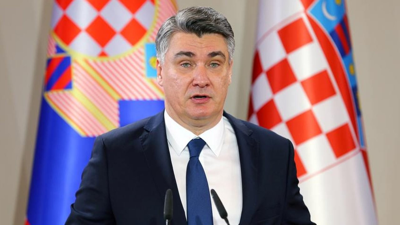 Hırvatistan lideri Milanovic: Avrupa'daki ‘şarlatanlar’ Ukrayna'yı Rusya'ya karşı kışkırtıyor