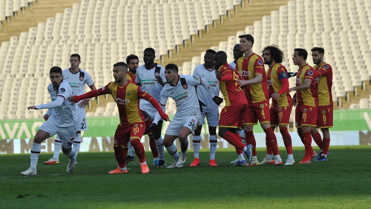 Yeni Malatyaspor'un 3 puan hasreti 13 maça çıktı