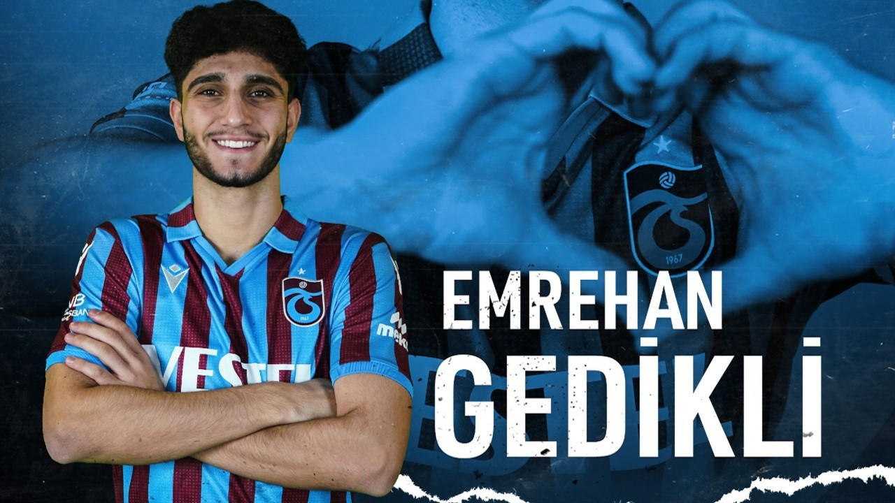 Trabzonspor, genç forvet Emrehan Gedikli'yi transfer etti