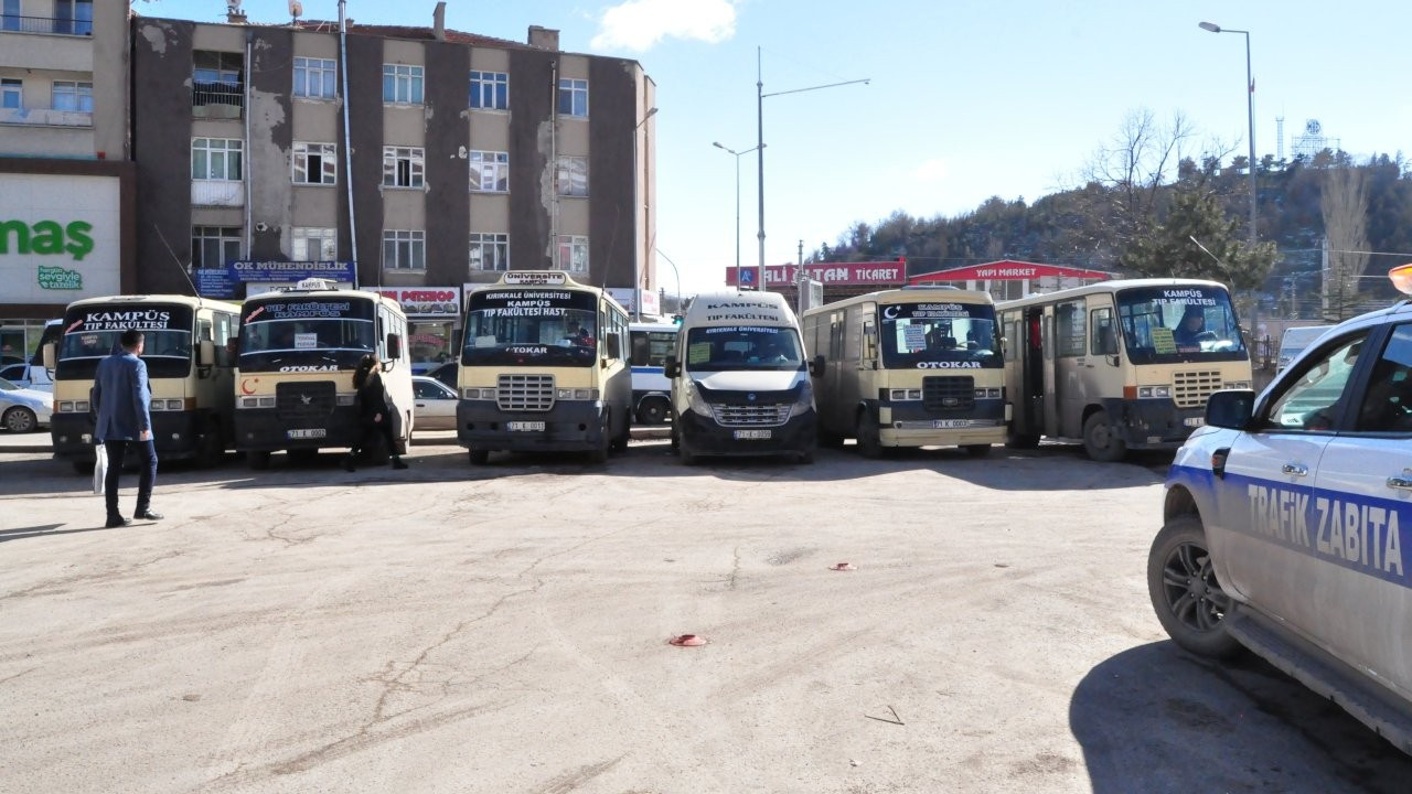 Kırıkkale’de minibüs ücretlerine zam
