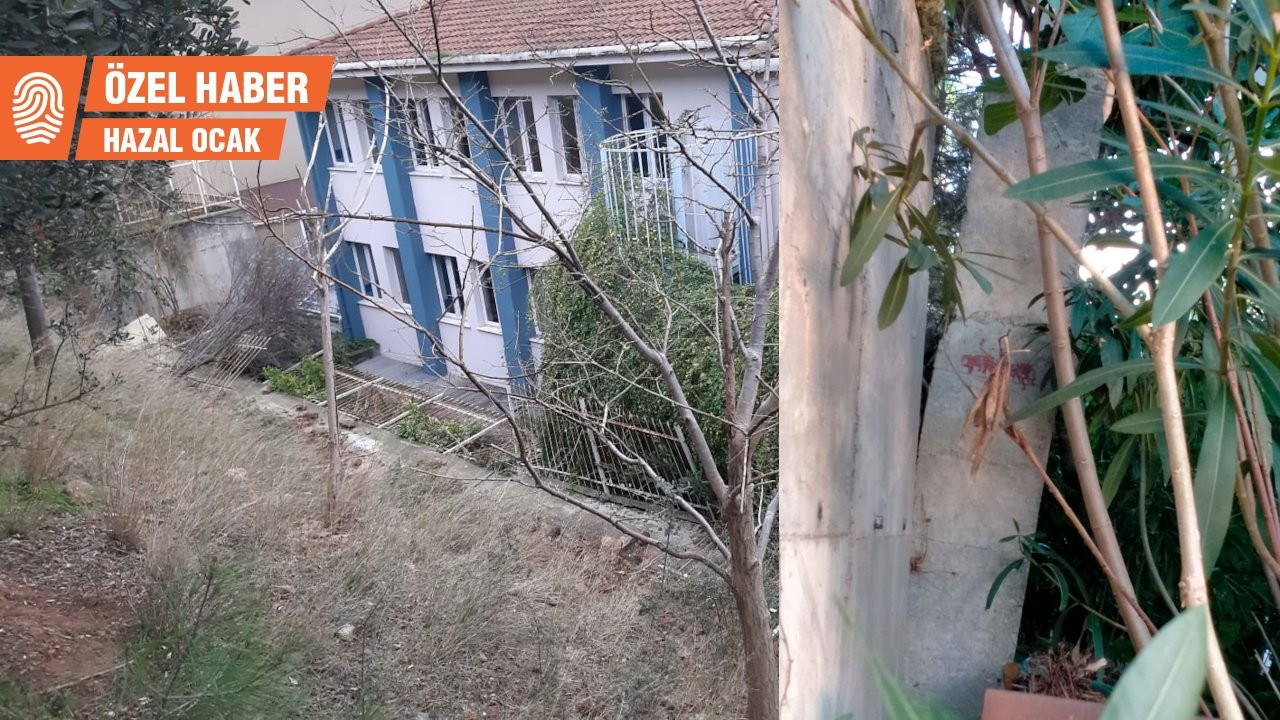 Heybeliada Ortaokulu istinat duvarı çocuklar dersteyken yıkıldı