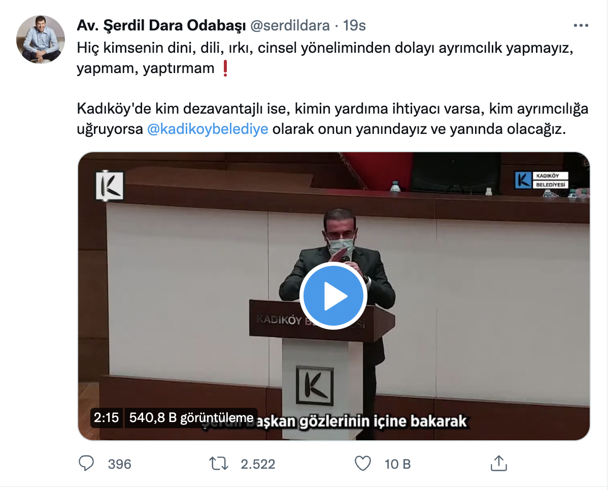 Kadıköy Belediye Başkanı Şerdil Dara Odabaşı'nın homofobik AK Partili'ye yanıtı gündem oldu - Sayfa 4