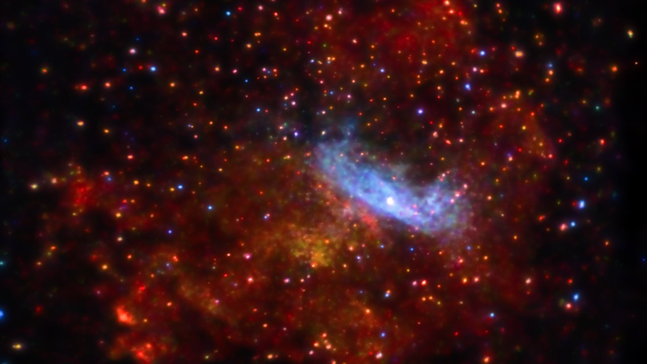Galaksimizden çok daha büyük bir şok dalgası keşfedildi