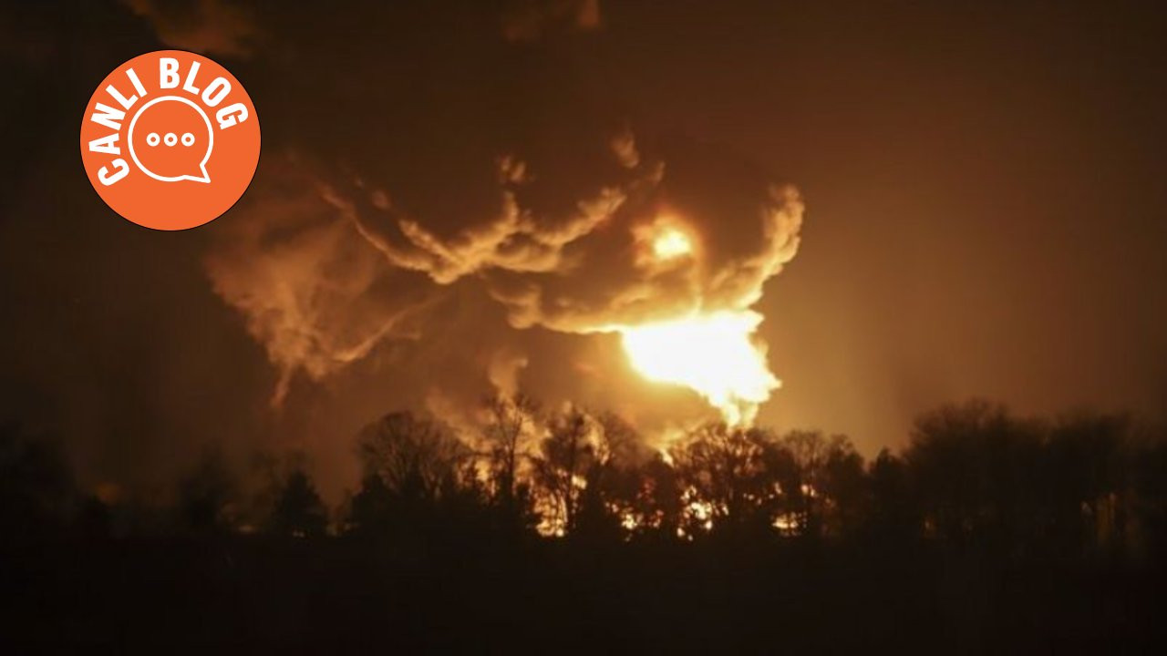 Canlı blog | Kiev yakınlarda petrol deposu vuruldu, zehirli duman uyarısı yapılıyor