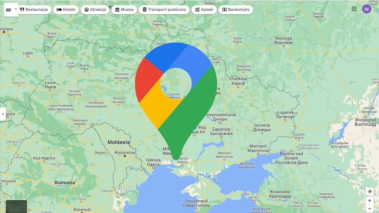 Google Maps, Ukrayna'da askıya alındı