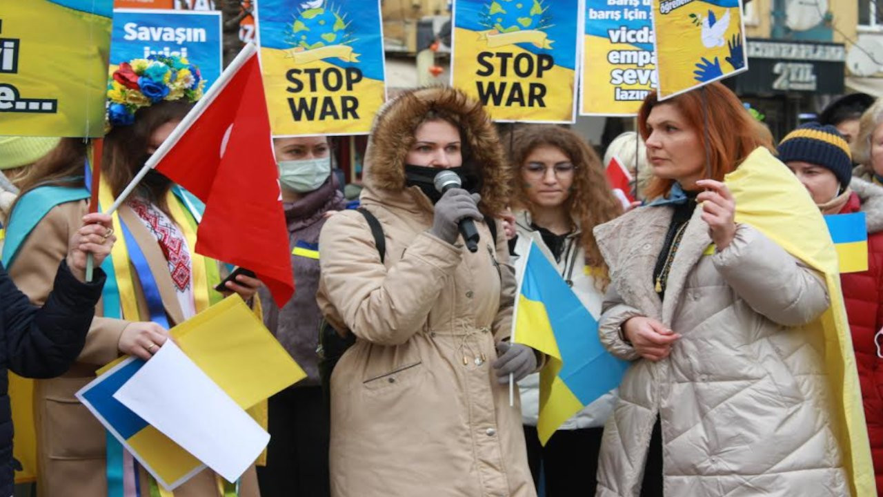 Ukraynalılar Kocaeli’den seslendi: Savaşı durdurun