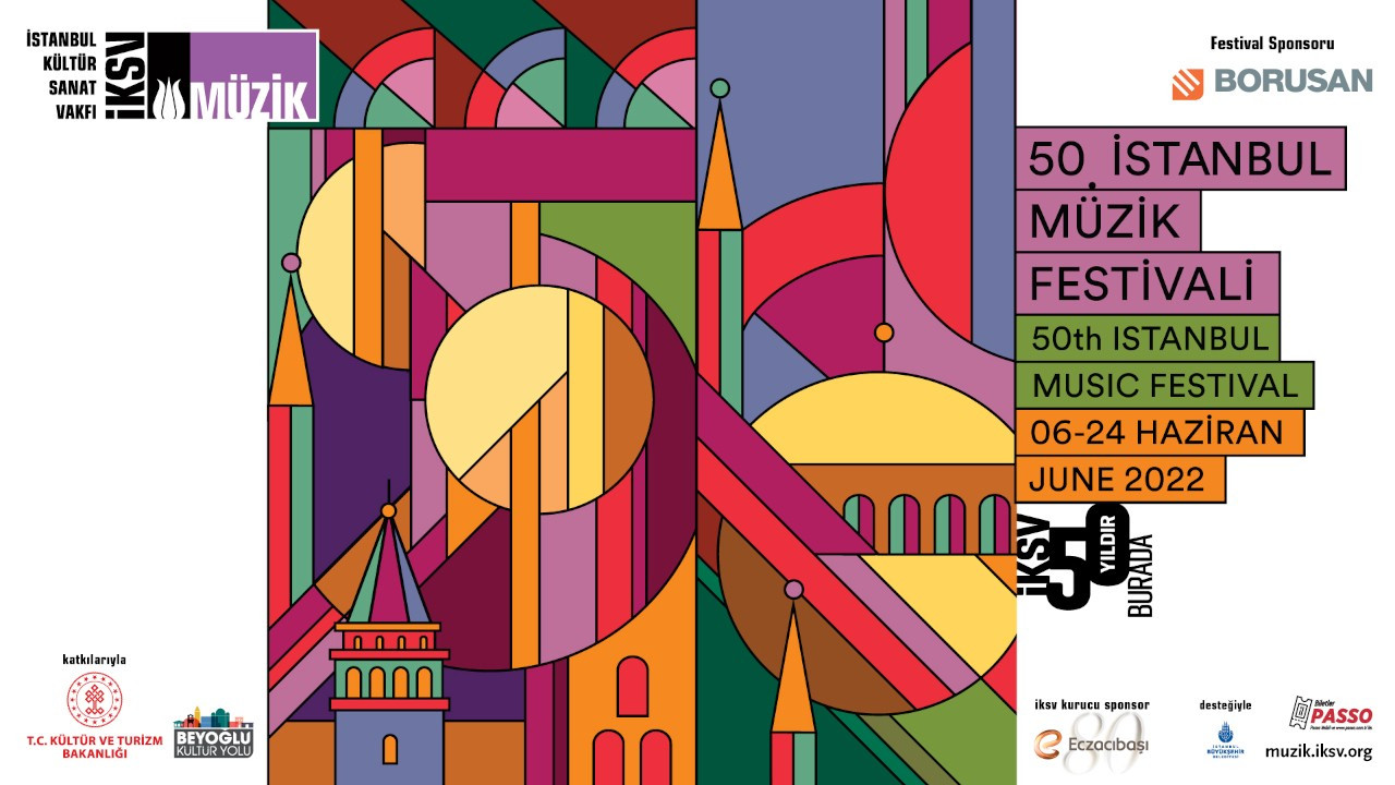 50.'si düzenlenecek İstanbul Müzik Festivali'nin programı açıklandı