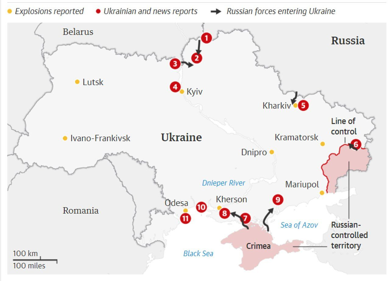 Haritalarla Ukrayna operasyonu: Rusya nasıl ilerledi, bu noktaya nasıl gelindi? - Sayfa 4