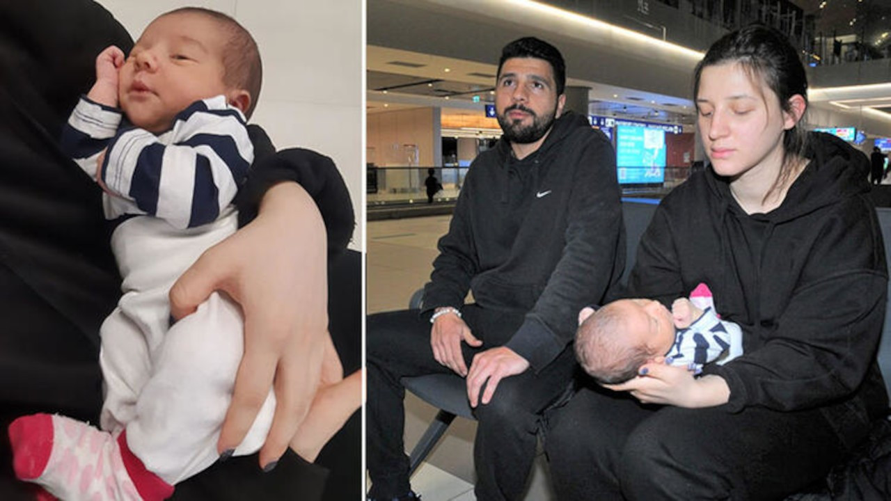 Rusya operasyonundan 3 saat önce Kiev'de doğan bebek İstanbul'a ulaştı