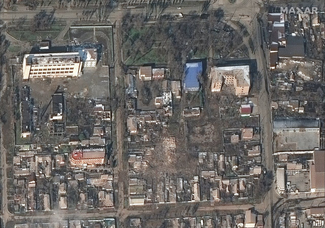 Mariupol'daki yıkım uydudan görüntülendi - Sayfa 1