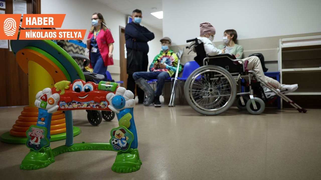 Avrupa'da Ukraynalı kanser hastası çocuklar için seferberlik